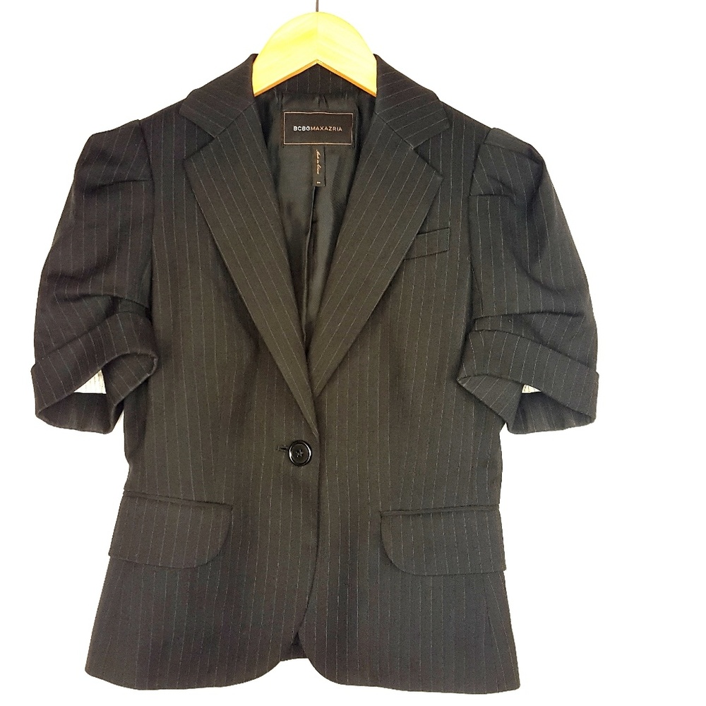 BCBG MAXAZRIA 3/4 Sleeve Blazer